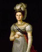 unknow artist Maria Josepha of Saxony, Queen of Spain painting